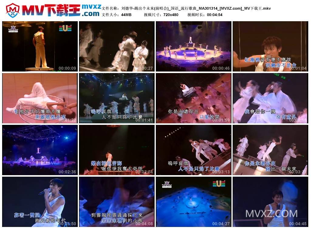 刘德华-踢出个未来(演唱会)_国语_流行歌曲_MA301314